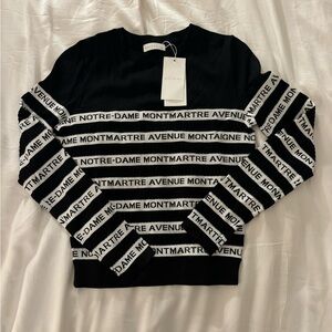 Kookai Black/White Top | Size 1